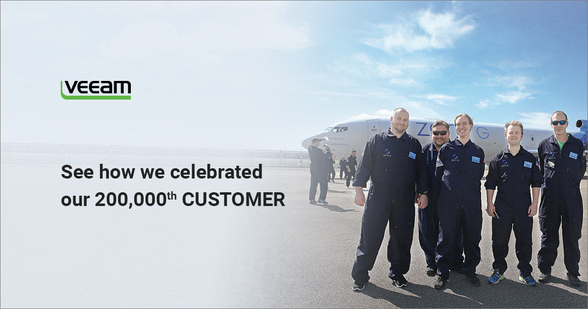 200,000th customer awarded with zero gravity flight